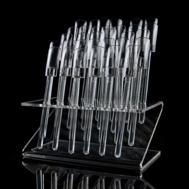 Pop Display Shelf - 32 puntas Pop Sticks acrílico Nail
