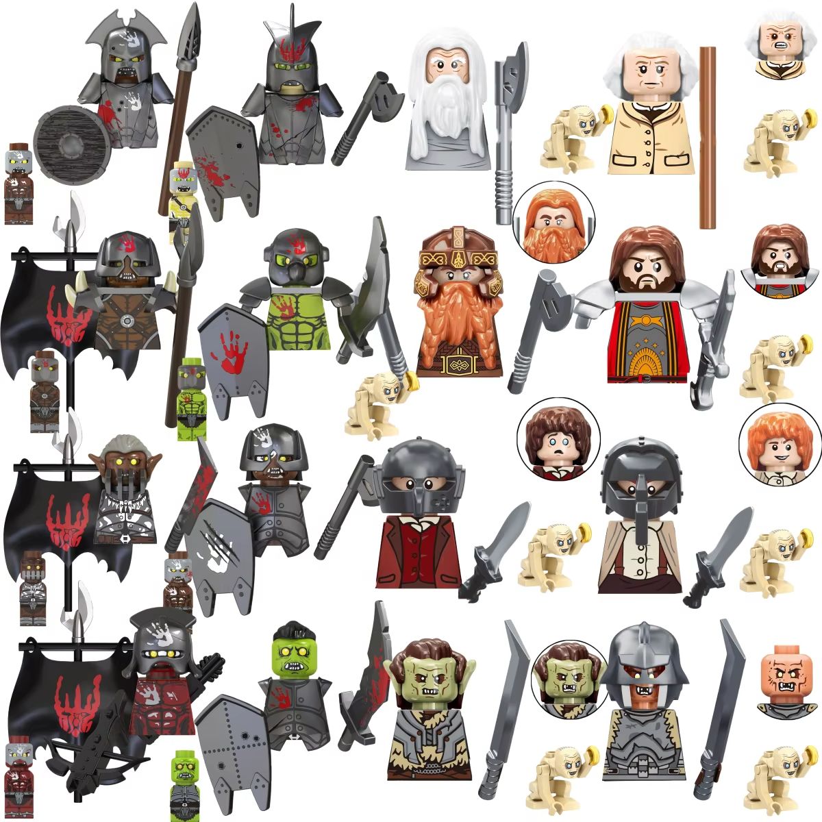 Building Block Mini - Caja Sorpresa TV6410, Mini Figuras de