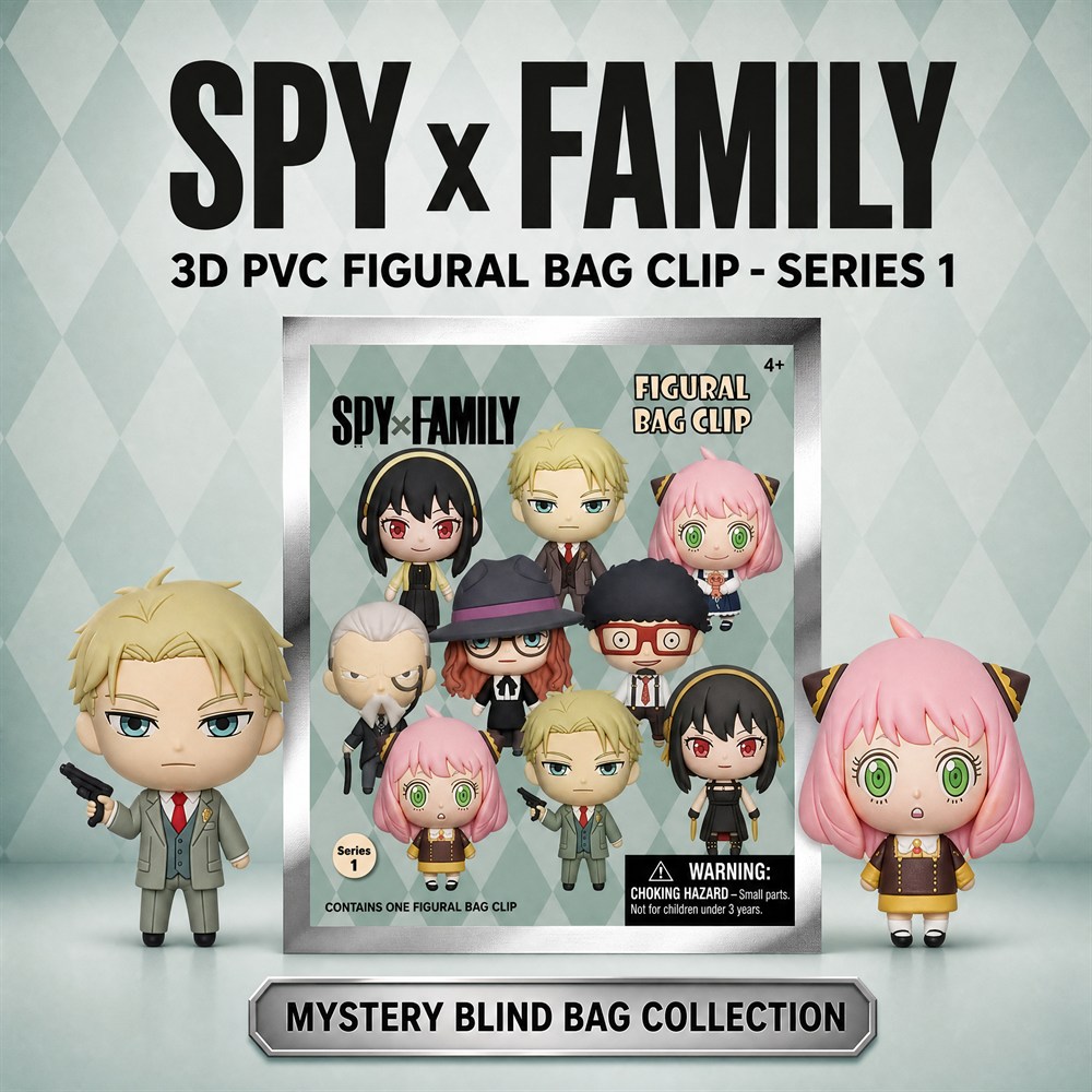 Mystery Box Blind Bag - Spy x Family Llavero con Clip