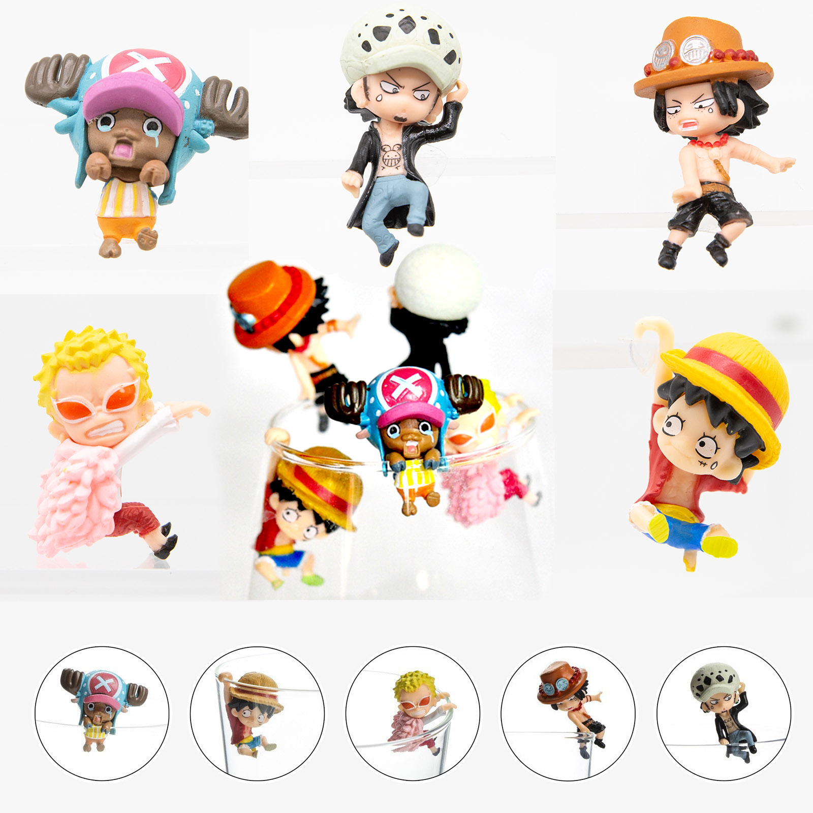 Capsule Toy Gashapon - Figura Gashapon Auténtica de One Piece: