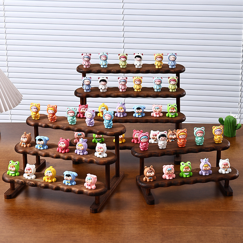 Display Risers Set - Estante elevador de exhibición de madera
