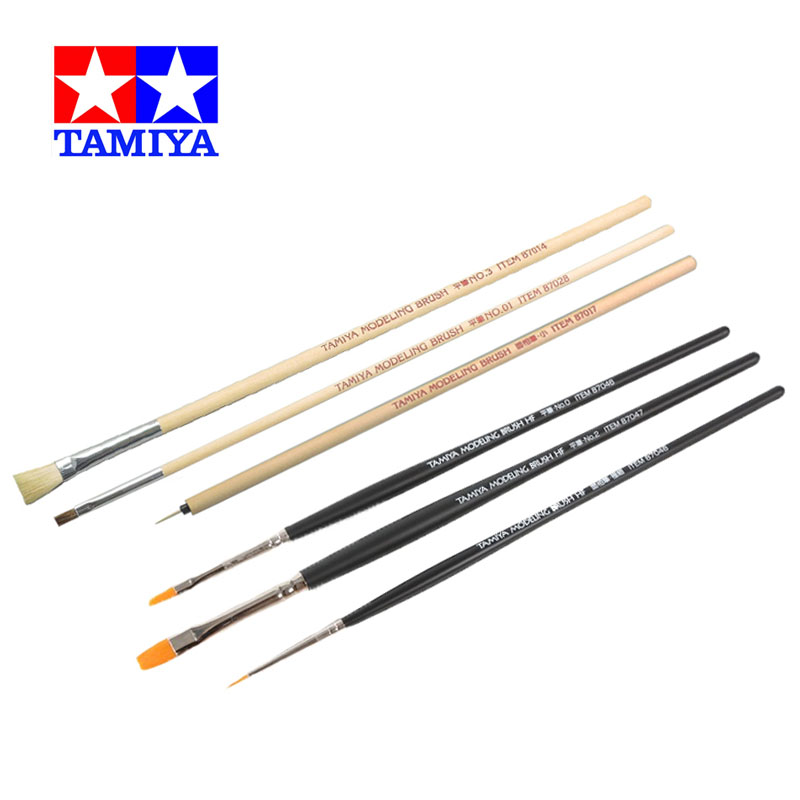 TAMIYA 87066/87067 pincel de m - Tamiya Model Paint Set reseña y precio