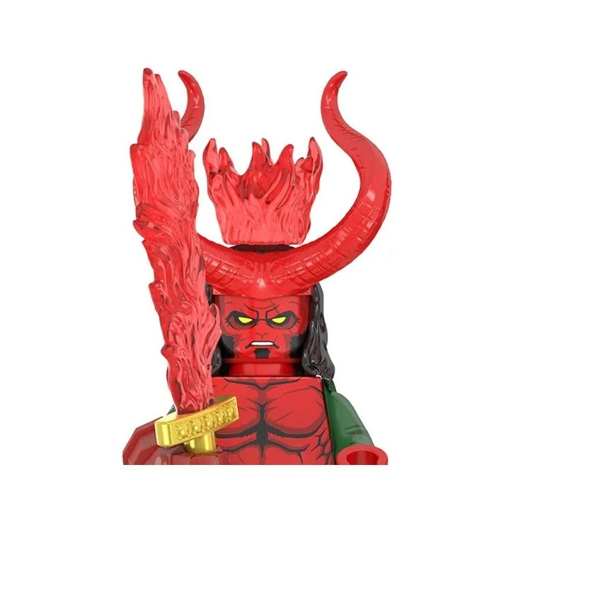 WM2422 WM2421 Hellboy Bloques  - Building Block Mini reseña y precio