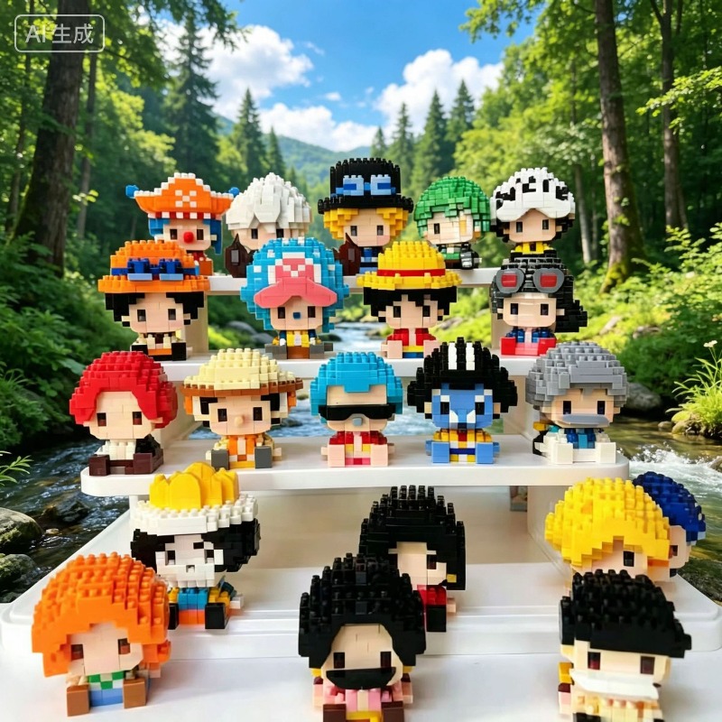 Nuevo ONE PIECE Dios del Sol N - Building Block Mini reseña y precio