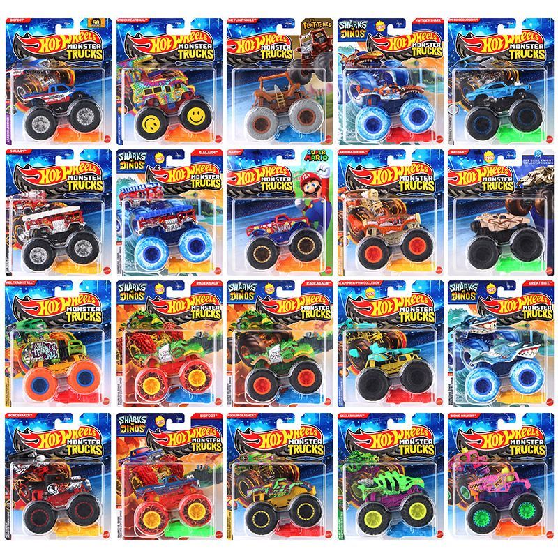 Nuevos coches auténticos Hot W - Hot Wheels Car Monster Trucks reseña y precio