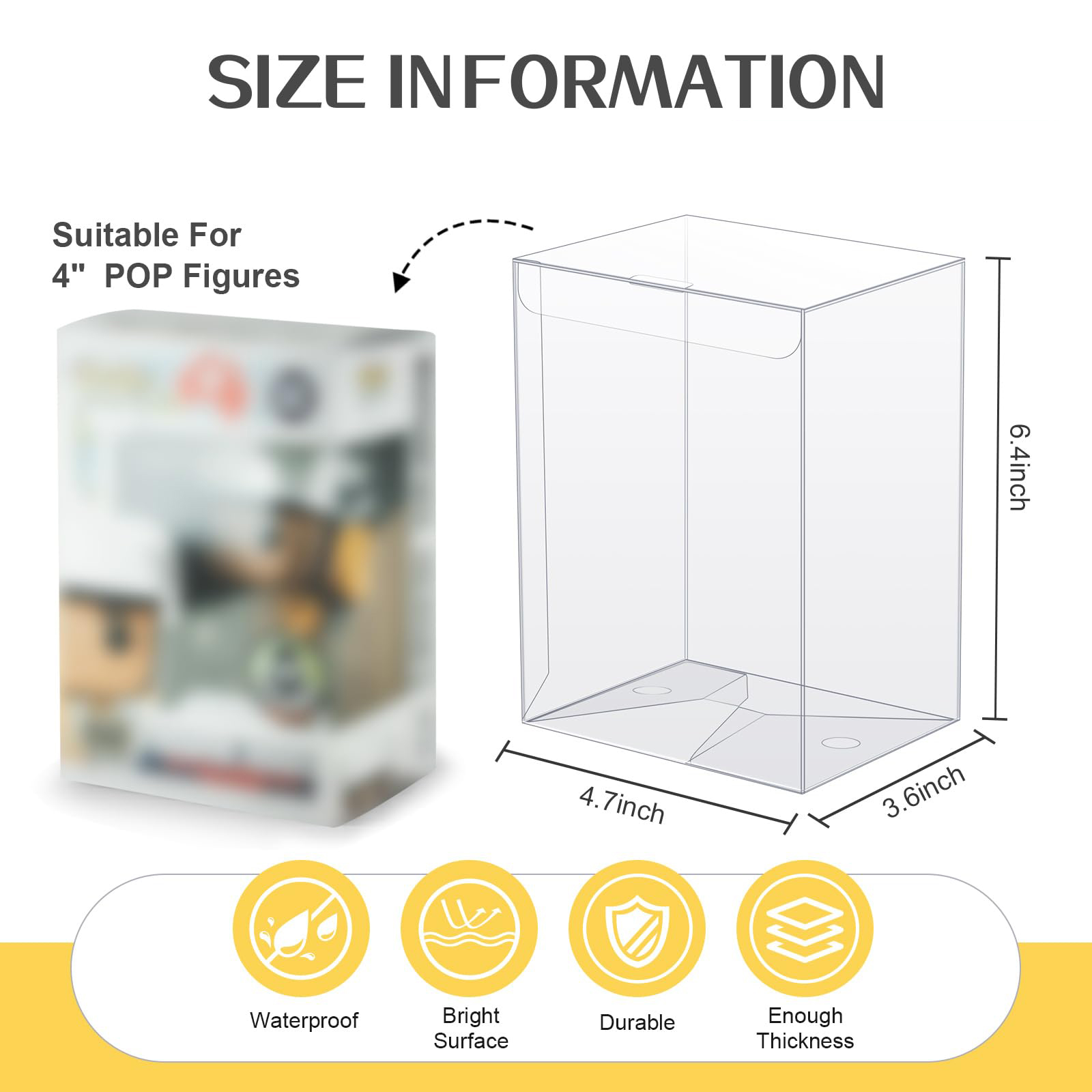Estuche Transparente Compatibl - Funko Pop Protector reseña y precio