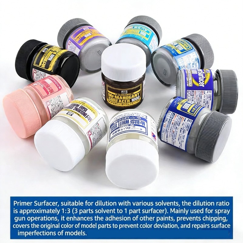 Mr.Hobby Imprimación a Base de - Tamiya Model Paint Set reseña y precio