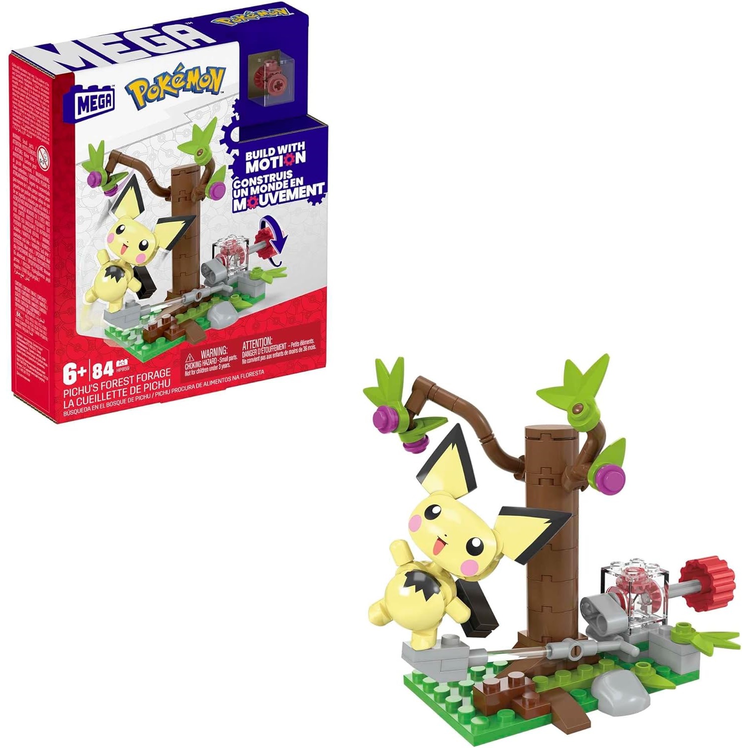 Mega Pokemon Quest en Pichu Fo - Lego Set Technic reseña y precio
