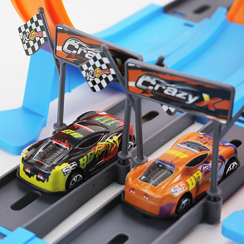 Coche de carreras de doble vel - Hot Wheels Car Track Sets reseña y precio