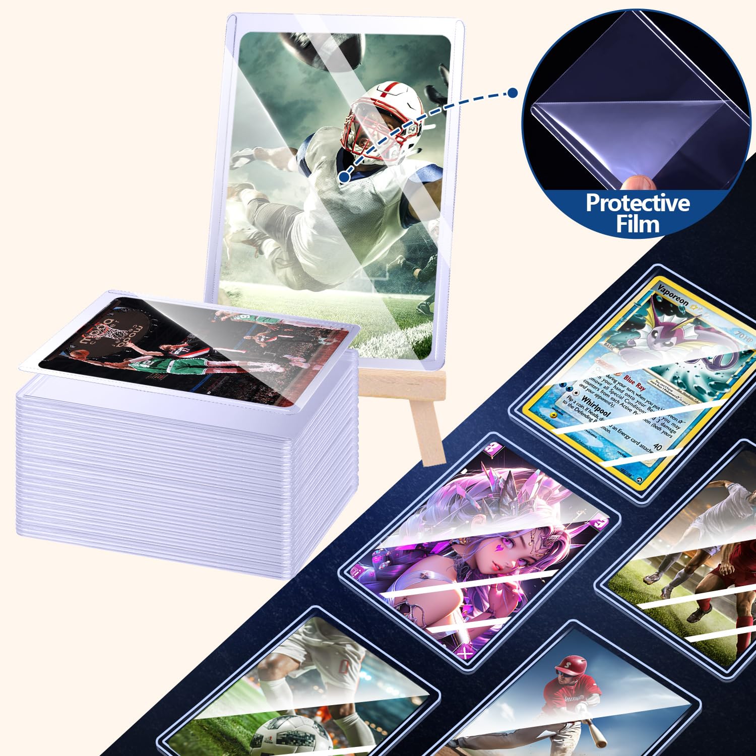Fundas duras para tarjetas, Pr - Card Penny Sleeve reseña y precio