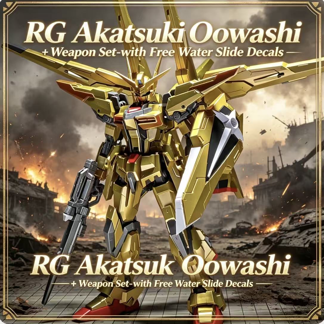 RG41 1/144 ORB-01 Akatsuki Oow - Bandai Model Gundam Rg reseña y precio