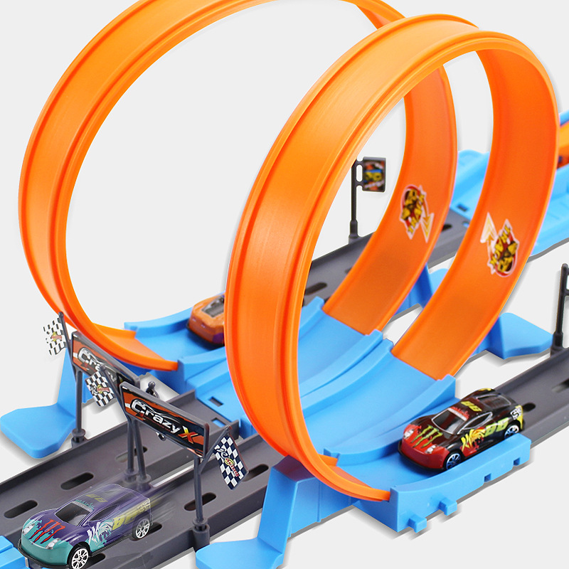 Coche de carreras de doble vel - Hot Wheels Car Track Sets reseña y precio